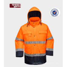 одежда для производители безопасности дорожного движения равномерное 300d Оксфорд отражательная куртка безопасности 